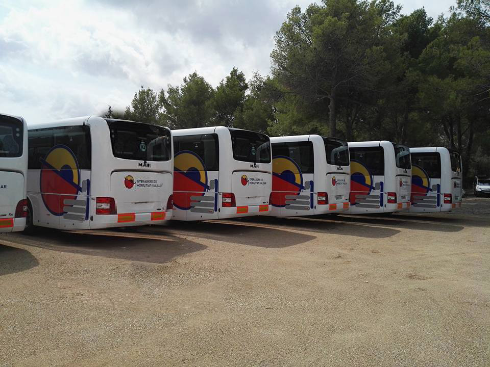 Alquiler de autocares en Mallorca