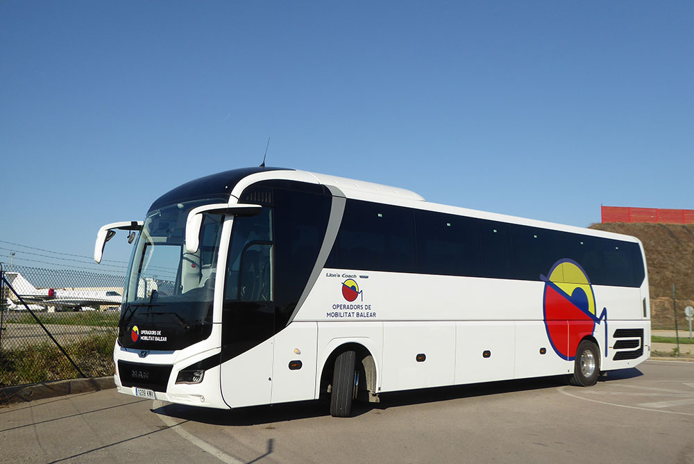 Alquiler de autobuses para eventos en Mallorca